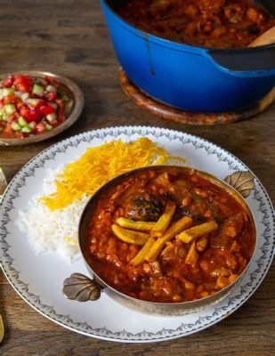  Gheymeh Bademjan: Perinteinen Persianruoka Tarjoilee Iloa Lisäämällä Mausteista Mehevyyttä ja Kermaisen Tuttuuden!